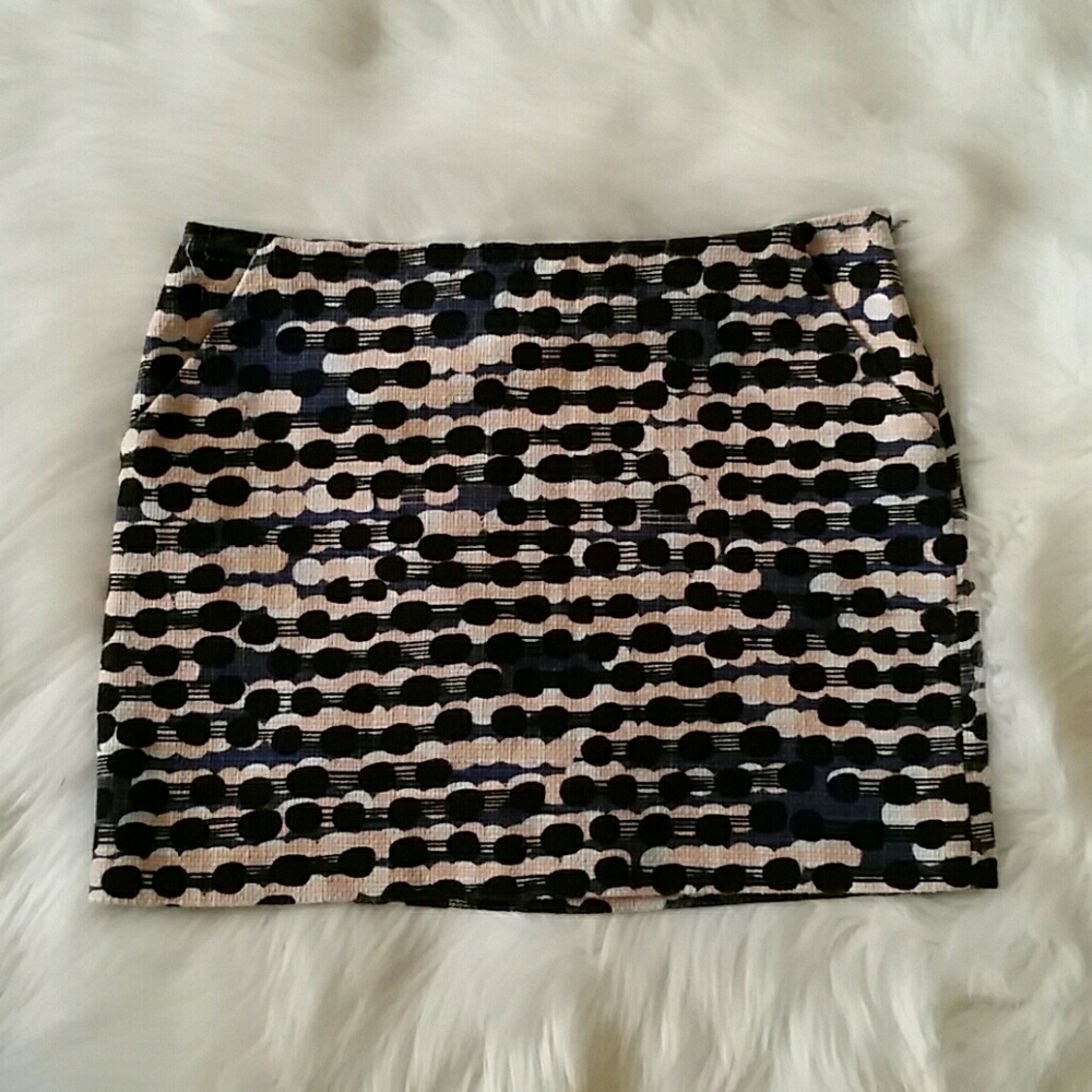 12. Diane Von Furstenberg Racing Tweed Nelly Miniskirt - Picture 3 of 13